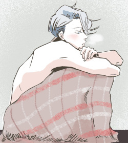 nanahosketch: He’s lonely…? / Victor Nikiforov YURI ON ICE