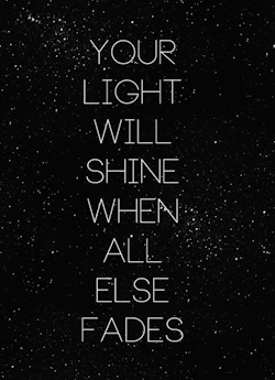 spiritualinspiration:  “Light shines in the darkness for the