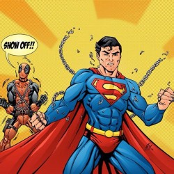 #deadpool #superman #marvel #marvelcomics #dccomics