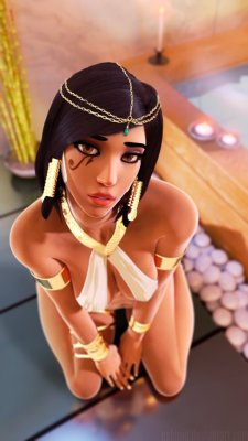 arhoangel:  pharah-best-girl:Pharah, Goddess of Egypt #1 by Eshinio