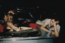 joeinct:French Chris at the Drive-in, NJ, Photo by Nan Goldin,