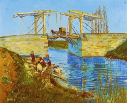 bestiario:  V. Van Gogh, Il ponte di Langlois, Maggio 1888, Museo