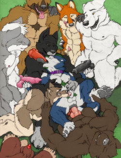 gay-furry-wolf:  Gangbangs for @ryan23east   1. Ryoken2. Amwulf3.