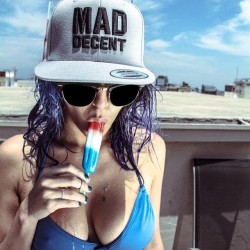 Oh yeah, @maddecent released a bit of my babedom today! Gear up for summer with some of their dope ass shit from maddecentmerch.com 