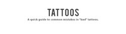 nomellamesfriki:Cómo buscar un buen tatuador