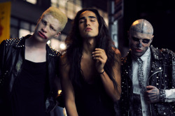 romantic-dystopia:  Shaun Ross,Willy Cartier and Rick Genest 