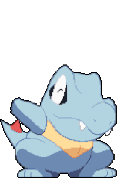 raichus:   Here is a cute happy Totodile to cheer you up on your