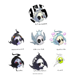 myiudraws:  Duskull #355 Variations/CrossbreedsAdded another