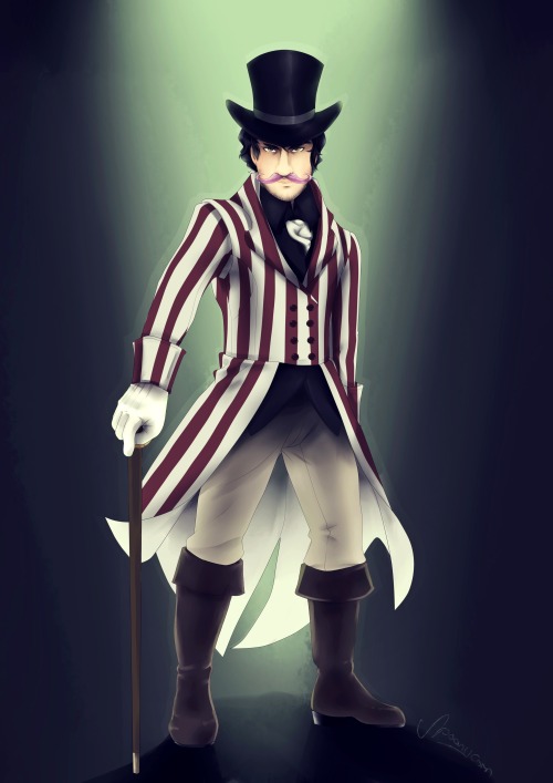 spoonycorn:  I don’t know how this idea got me.And somehow he looks like a Mad Hatter. I have no explanations.