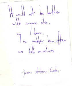 Forgotten Letter #553 by James Andrew Crosby