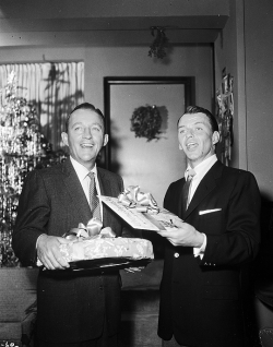 francisalbertsinatra:  Happy Holidays with Bing and Frank, 1957