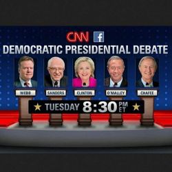 In less than 20 minutes(5:30 PT), the Democratic Debate starts!