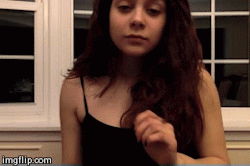 gifsofremoval:  blissfullyteased:  Realizing it’s Topless T(