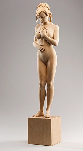 elpasha71:  Female Nude - Linden wood; Richard Senoner 