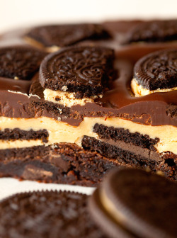 do-not-touch-my-food:  Chocolate, Oreo and Peanut Butter Brownies