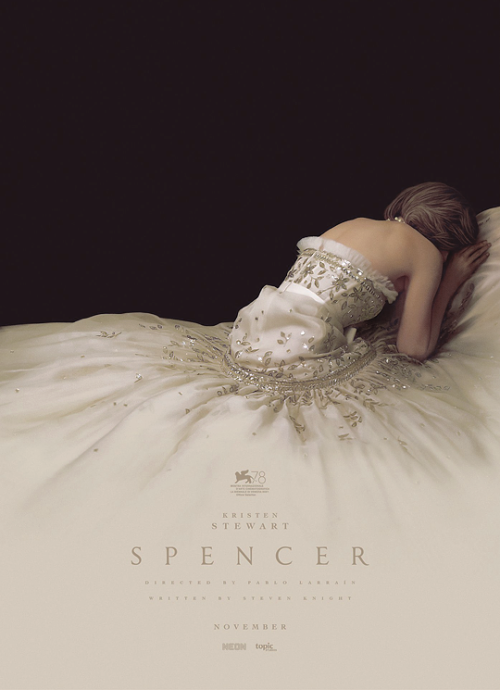 dailyemsten:   Official poster for Spencer starring Kristen Stewart