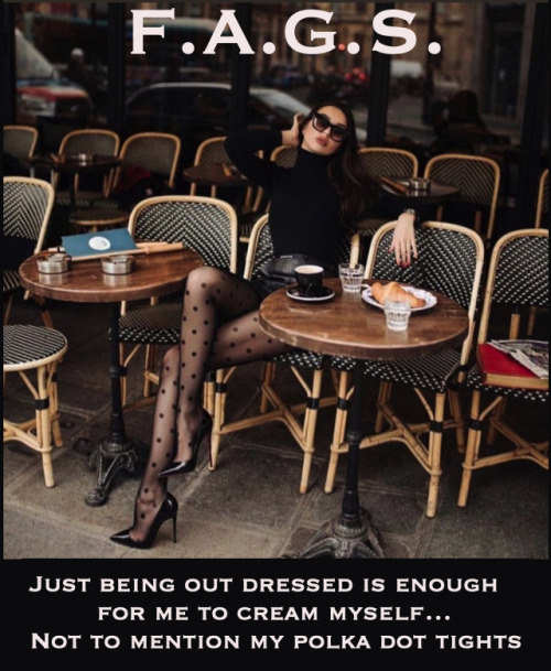 faggotryngendersissification: Just being out dressed is enough