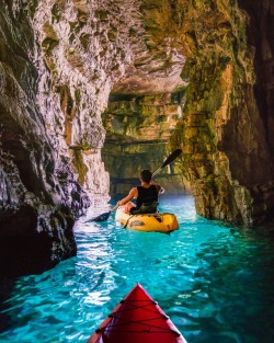 erubes1:Crystal clear sea caves in Croatia Follow for more: www.instagram.com/erubes1