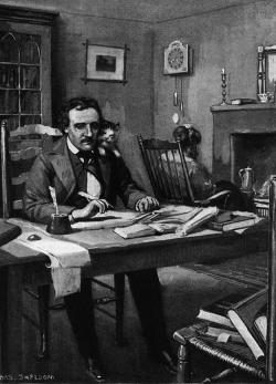 tales-of-the-night-whisperer:  Edgar Allan Poe had a beloved