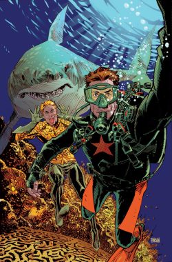 why-i-love-comics:  Aquaman #34 selfie variant cover by Dan