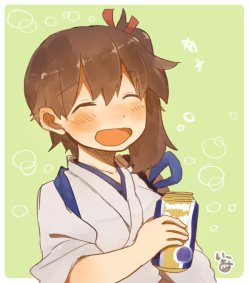 kaga (kantai collection) drawn by ina (1813576) - Danbooru