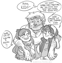 artsycrapfromsai:  Grunkle Stan! Don’t Say that!so that new