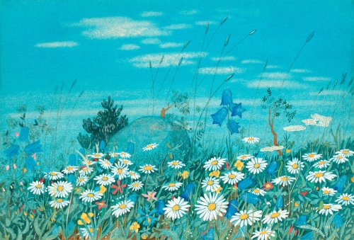 fleurdulys:   Meadow Flowers - Oskar Bergman