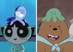 Who rocked the octopus plushie better…Buttercup or Grizz?