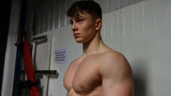 straightboys-abduction:  musclboy:“My chest is growing bigger