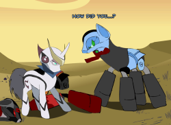 ask-omegacoder:  The End. To be continued.We Repair Ponies #117