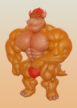 ripped-saurian:  i. really love bowser