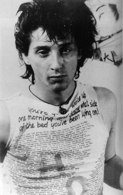 erowid: Johnny Thunders wears Which Side of the Bed… by Westwood,