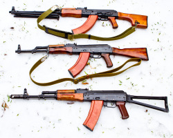 fmj556x45:  Russian Rifles RPK, 1960 IZVESHK AKM, AK74S