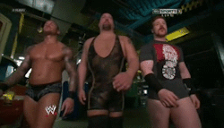 O.O That camera view! (Out of the way Big Show!) XD