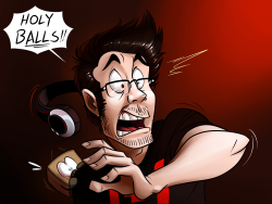 gweesartsyfluff:  I’ve been watching Markiplier for a while, but it wasn’t until now that I decided to draw him. Mark himself is incredibly animated and hilarious when he scares the crap out of himself while playing horror games. He’s also one of