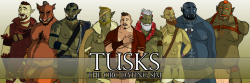 orcdatingsim:TUSKS: THE ORC DATING SIM!It’s the end of NaNoRenO