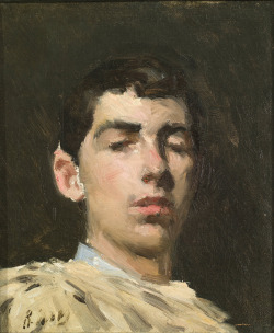 Self-portrait, 1882, Ramon Casas i Carbó