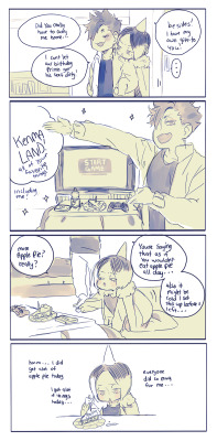 mookie000:  continuation to Kenma’s birthday pic …crying