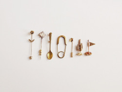 derivings:  my golden small objects collection by Furze Chan