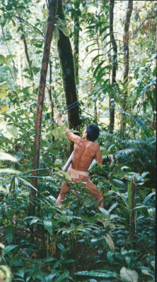   Mentawai, by Tom Schenau  Hunting for monkeys. The daily routine