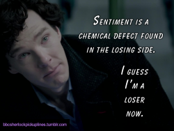 “Sentiment is a chemical defect found in the losing side.
