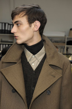 damplaundry:  Max Esken at Margaret Howell F/W 2015 by Chris