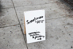  Sometimes Shop: A Summer Pop-up. Work by Kaye Blegvad, Leah