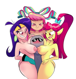 clxcool:  grimphantom2:  ninsegado91:  Smoke, Giffany and Vambre