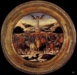 hadrian6:  The triumph of fame. 1449. Lo Scheggia. Italian. 1406-1486.