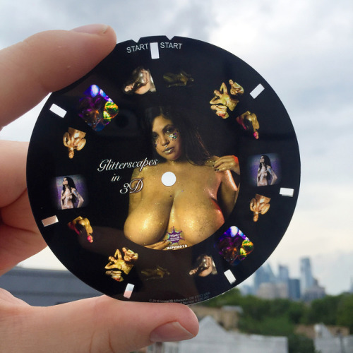✨✨ New thing! Glitterscapes in 3D original ViewMaster reels now on Etsy ✨✨ #glitterscape #bodyart #bodyglitter #viewmaster #3D #stereoscopic #artnude #bodypositive #goddess
