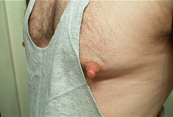 These nipples are pretty tempting.  For more gay nippleplay,