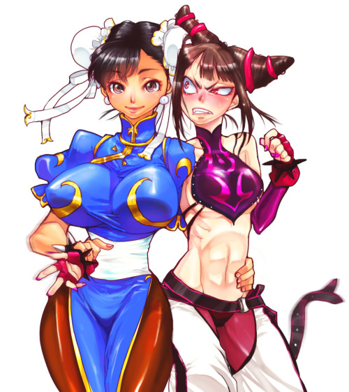 grimphantom2:  ninsegado91:  Ha that’s great!  Too bad Juri couldn’t squeeze dat =P 