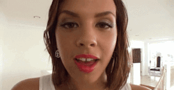 Lip-readers might enjoy this message from Keisha Grey.