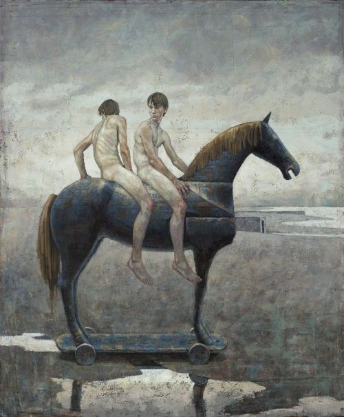 beyond-the-pale:  Daniel Barkley, Blue Knights (Blue Horse) 2006
